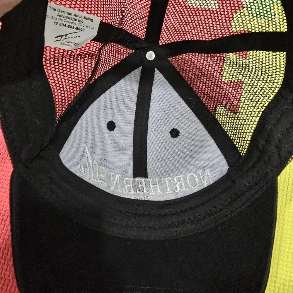 Northern Lite Truck Campers Hat Black Trucker Cap Finn Design Germany‎ Snapback